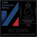 ISO 45001:2018 Occupational Health & Safety Management logo